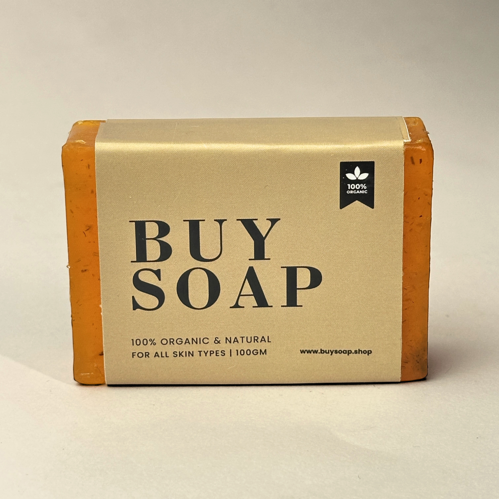 Kesudo & Mogra Soap with Poppy Seeds & Black Sesame Oil – Cooling, Exfoliating & Nourishing