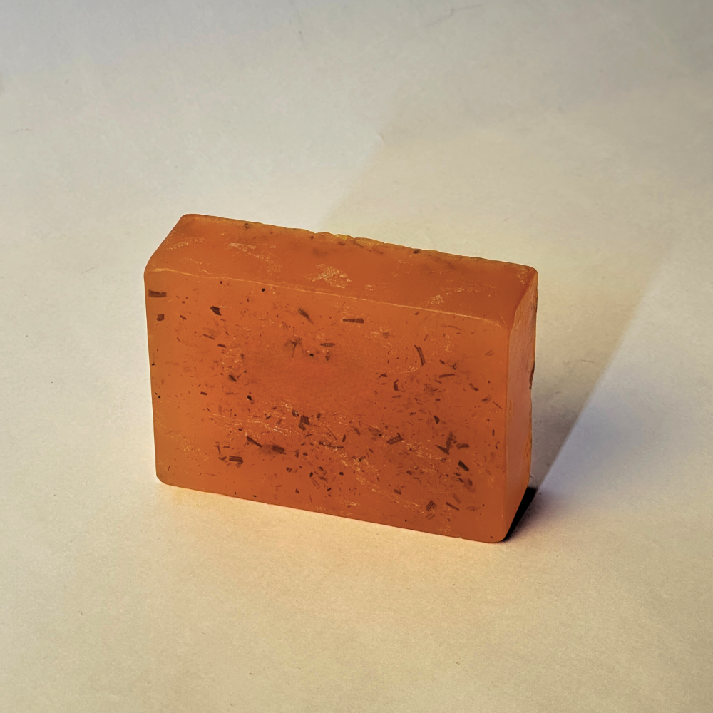 Kesudo & Mogra Soap with Poppy Seeds & Black Sesame Oil – Cooling, Exfoliating & Nourishing