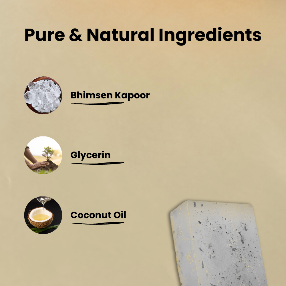Kapoor Soap – Cooling & Refreshing Herbal Bath Bar