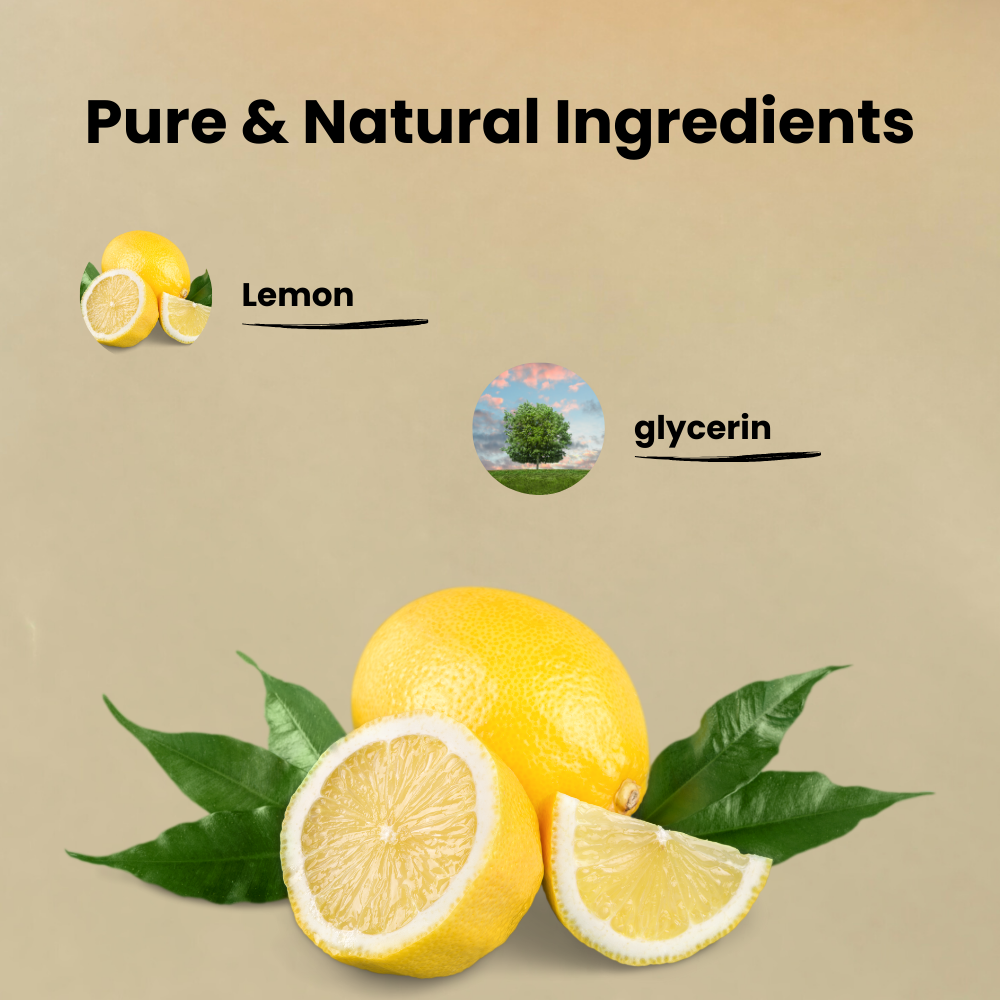 Lemon Soap – Fresh & Oil-Control Bath Bar